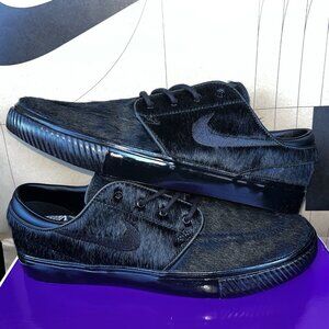 NEW Nike Zoom Stefan Janoski OG+ SE SB Black Pony Hair HF3060-001 Size 11